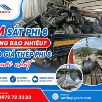 1m sắt phi 8 nặng bao nhiêu? Báo giá thép phi 8 mới nhất
