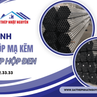 So sánh thép hộp mạ kẽm và thép hộp đen