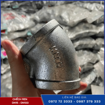 Chếch ren DN15 - DN100