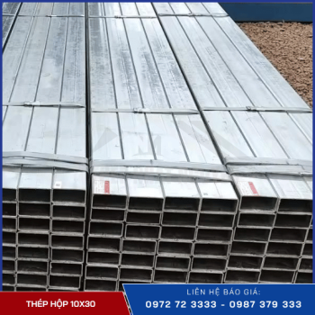 Thép hộp 10x30