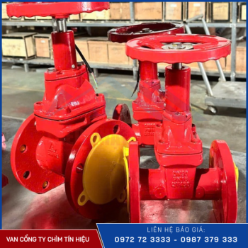 Van cổng ty chìm tín hiệu điện