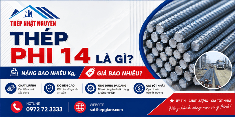 Báo giá thép phi 14