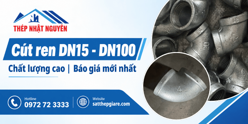 cút ren DN15 - DN100 giá tốt