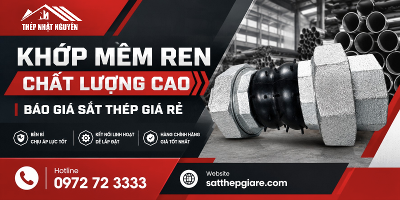 khớp mềm ren chính hãng giá tốt