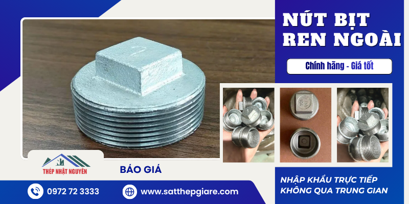 nút bịt ren ngoài chính hãng giá tốt