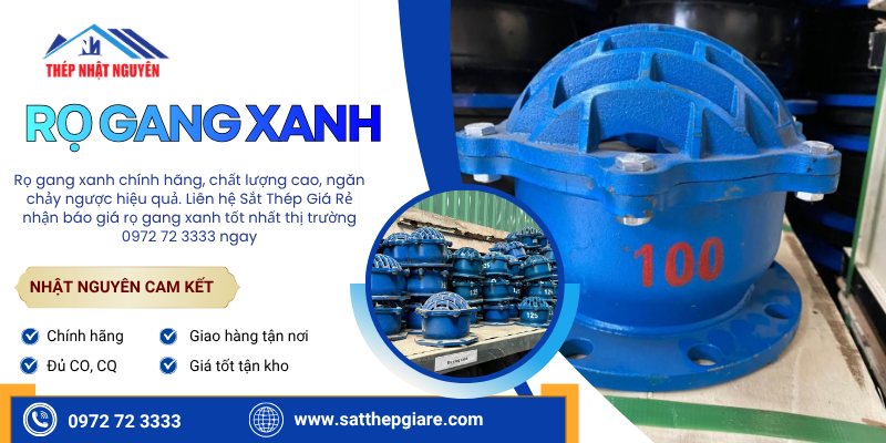 rọ gang xanh chính hãng giá tốt
