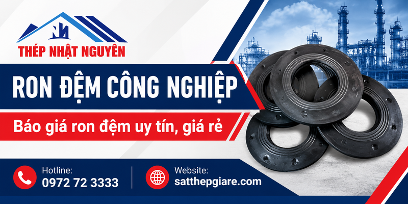 ron đệm công nghiệp, ron cao su mặt bích giá tốt
