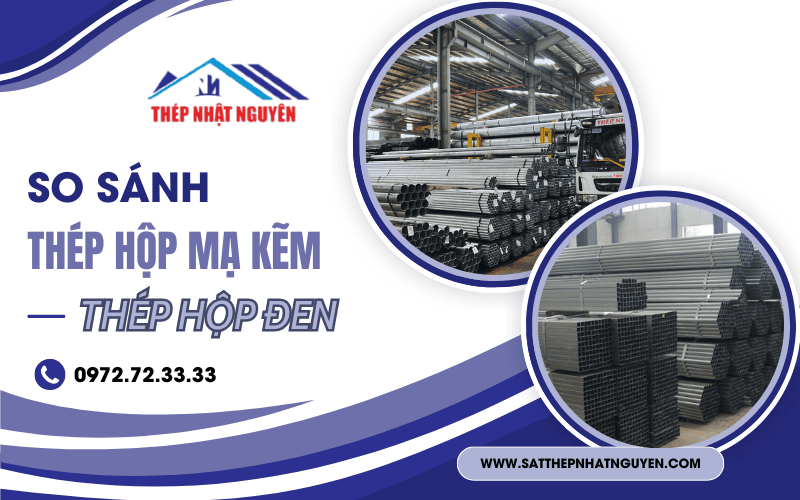 Thép hộp mạ kẽm