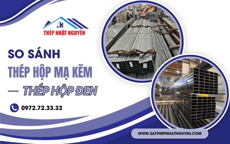 Thép hộp mạ kẽm