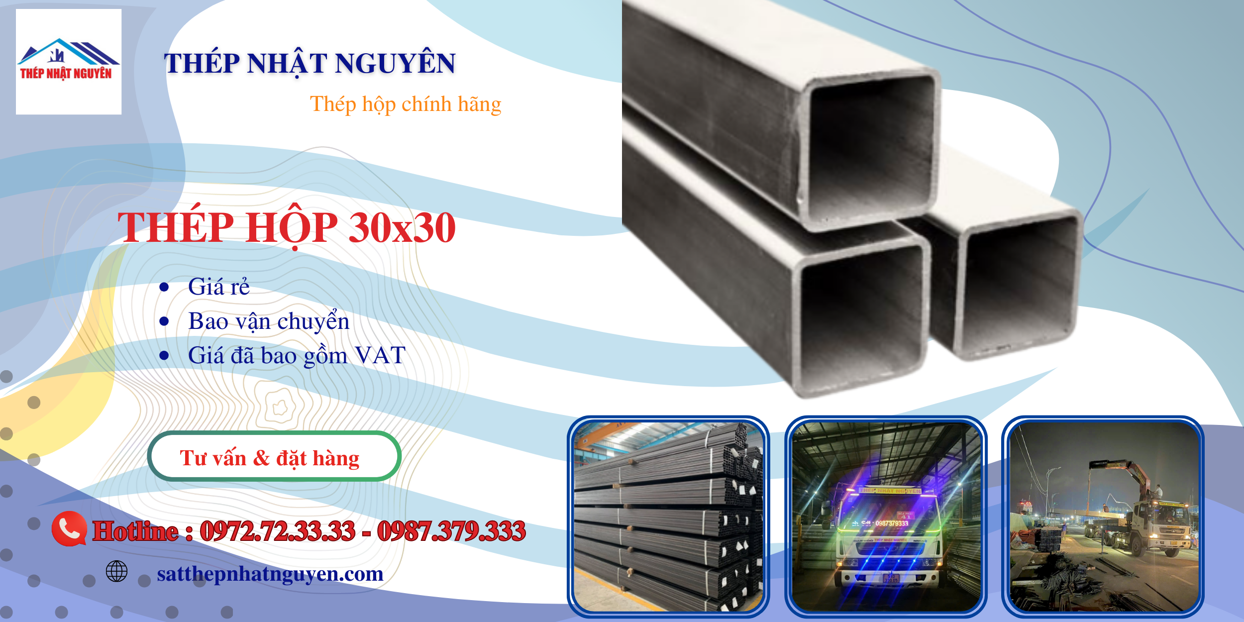 Thép hộp 30x30