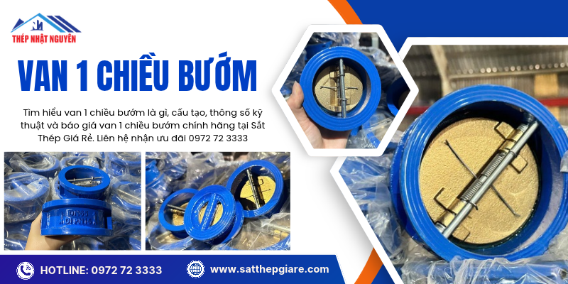 Van 1 chiều bướm chính hãng giá tốt