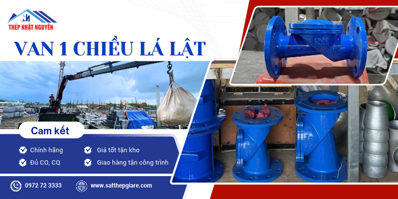 van 1 chiều lá lật chính hãng giá tốt