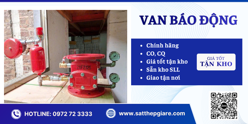 Van báo động chính hãng giá tốt