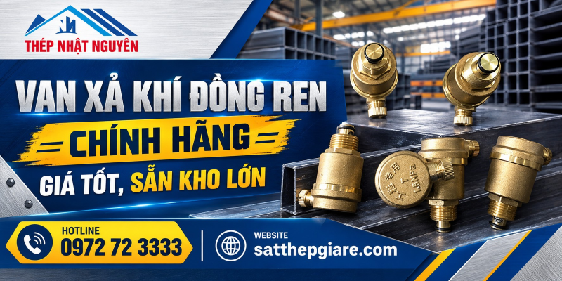 van xả khí đồng ren chính hãng giá tốt
