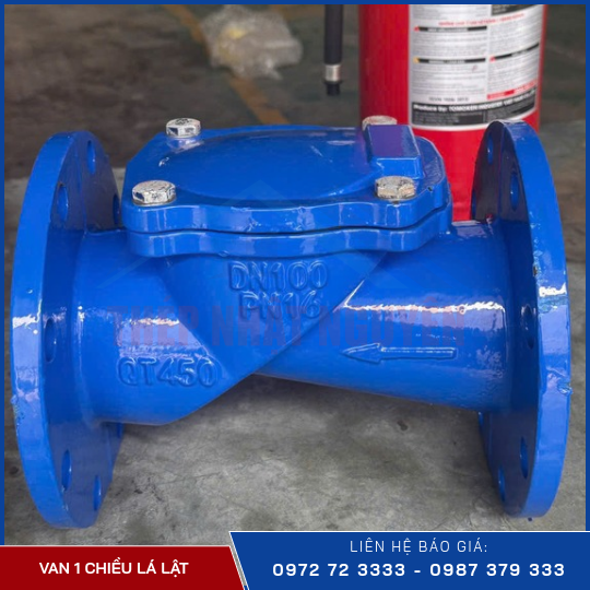 Van 1 chiều lá lật