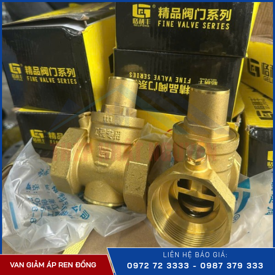 Van giảm áp ren đồng